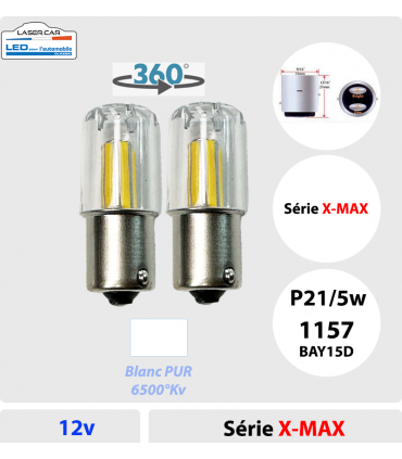 P21/5W LED série Xmax LASER CAR