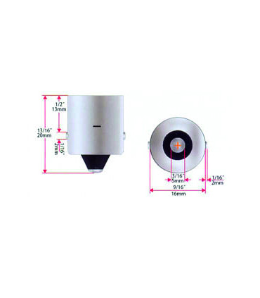 P21w LED 1156, 12 v - Série X-TREM CANBUS Haute Puissance