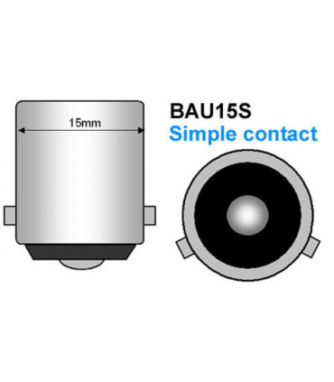 PY21w 1156 LED, BAU15s 12 v - Série X-TREM CANBUS Haute Puissance