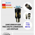 PY21w 1156 LED, BAU15s 12 v  CLIGNOTANT- X-TREM CANBUS Haute Puissance