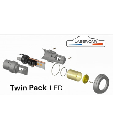 Adaptateurs H4 P43T, accessoire gamme TWIN PACK