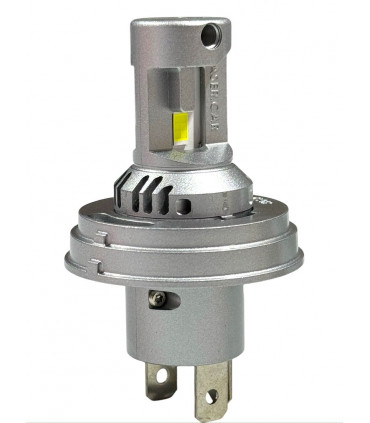 H4+R2 LED 150w*, Série CLASIC TWIN, Blanc Chaud ventilé