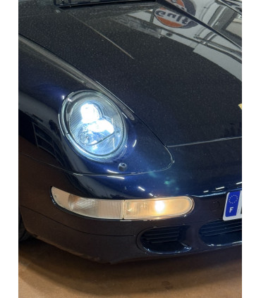 FEUX LED PORSCHE 993. RETROFIT PHARES lenticulaires