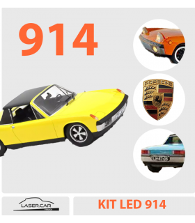 KIT éclairage LED  Complet pour PORSCHE 911 _ 964,  LASER CAR