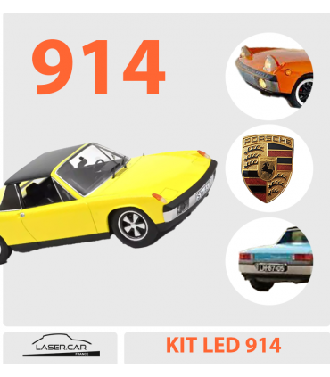 KIT éclairage LED  Complet pour PORSCHE 911 _ 964,  LASER CAR