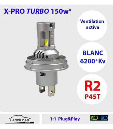 R2 P45T DUPLO LASERCAR BLANC FROID VENTILEE