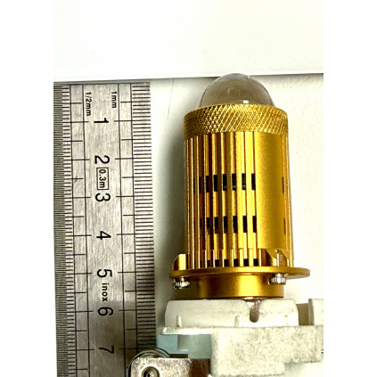 1x BA21d, 3 ergots LED, 6 à 30v, AC-DC BIKE