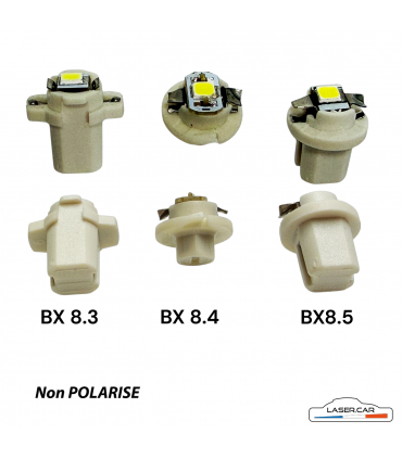 BX8 3D, BX8 4D, BX8 5D, T5 LED 12v, w1w, sur support