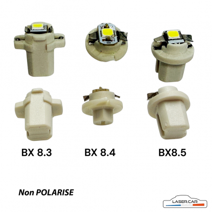 BX8.4D LED, T5, 12v, w1w, sur support