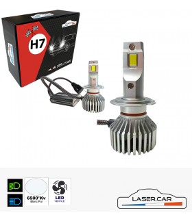 AMPOULE H7 LED, TRES HAUTE PUISSANCE, 300W LASER CAR