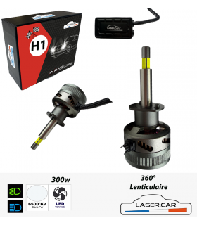 H1 RACING 300W SPECIALE PHARES LENTICULAIRES 360° CAN BUS ERROR FREE