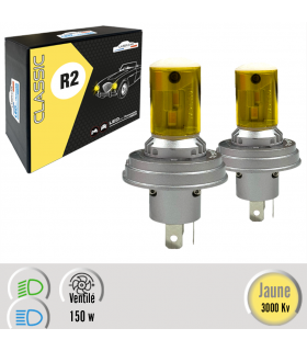 R2 P45T CODE EUROPEN  JAUNE POUR VEHICULE CLASSIQUE
