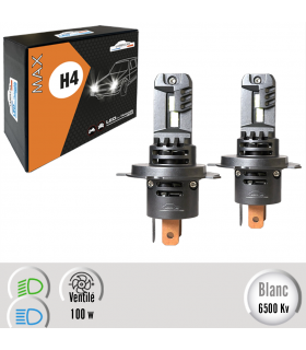 H4 LASERCAR 100W VENTILE SÉRIE MAX