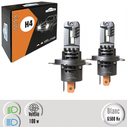 H4 LASERCAR 100W VENTILE SÉRIE MAX