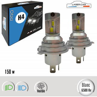 H4 LED 150W TURBO LASERCAR