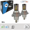 H4 LED 150w*, Série TWIN PRO Blanc PUR, ventilé