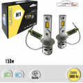H1 LED 150w*, Plug & Play, Série CLASSIC TURBO  JAUNE