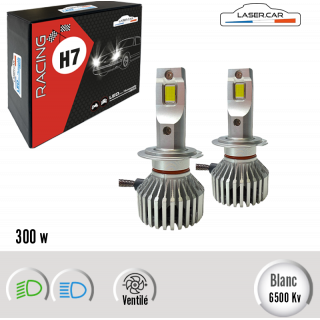 AMPOULE H7 LED, TRES HAUTE PUISSANCE, 300W LASER CAR