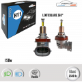 H11 LED 150w*, série PRO LENTICULAIRE 360°, Plug & Play