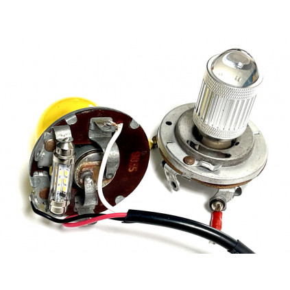 BA21D  LED EXCLUSIVITÉ LASER CAR vs BA21D filament