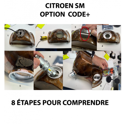 KIT éclairage LED Extérieur pour CITROËN SM