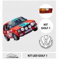 KIT éclairage LED complet pour VW GOLF1 gti