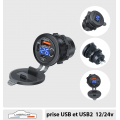 Prise 3x USB & USB-C - 2,1A