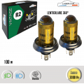 R2 P45T LED JAUNE 6v, Code Européen Plug&Play - Série 5x LENS
